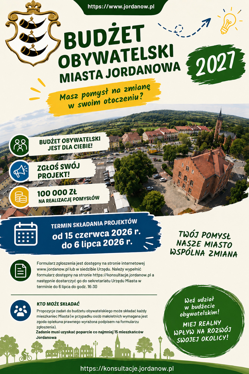 Plakat Budżet Obywatelski 2027