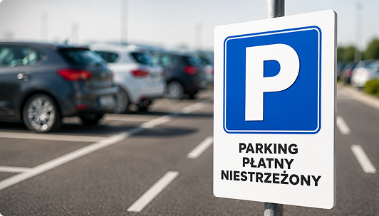 Parking płatny niestrzeżony